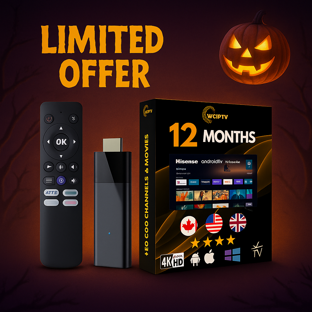 1 Year IPTV + Firestick – WORLD CUP IPTV – 1 Connection WORLD CUP IPTV