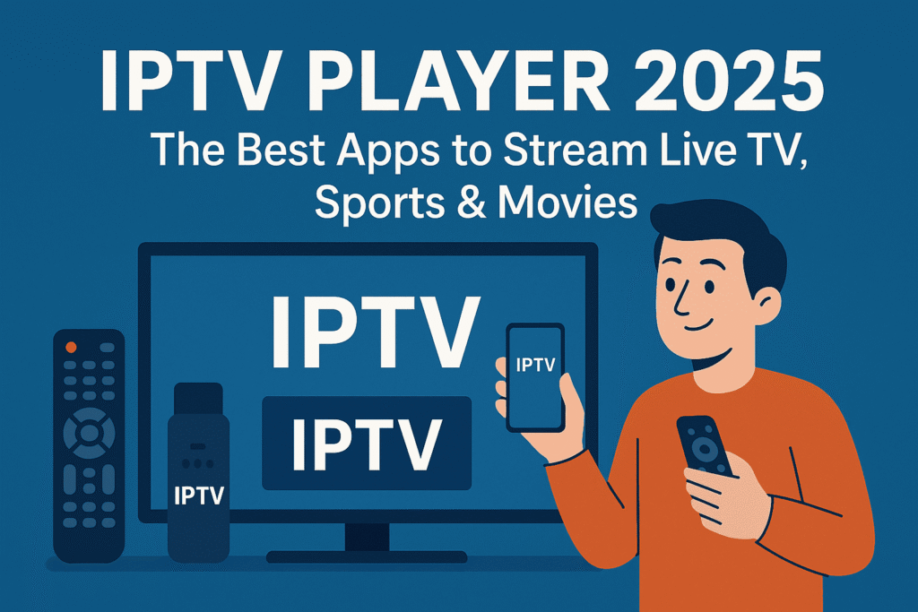 IPTV Player 2025 – The Best Apps to Stream Live TV, Sports & Movies IPTV Player