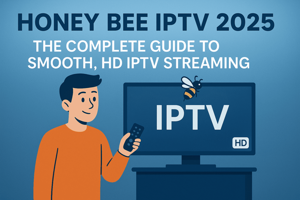 Honey Bee IPTV 2025 The Complete Guide to Smooth, HD IPTV Streaming Honey Bee IPTV