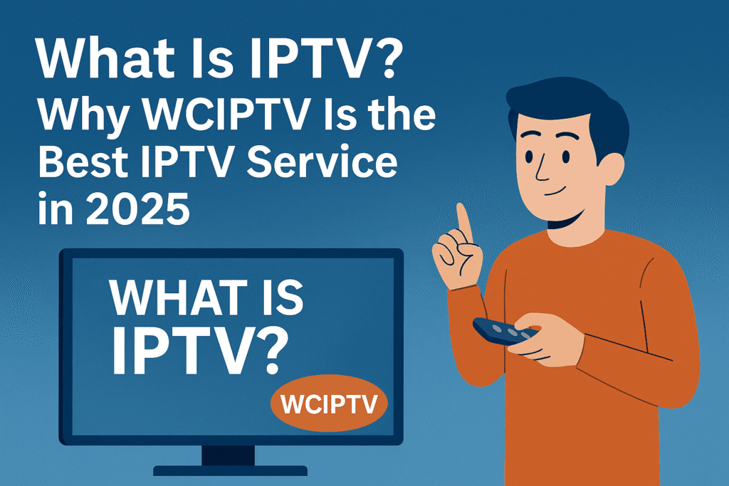 What Is IPTV? Why WCIPTV Is the Best IPTV Service in 2025 What Is IPTV