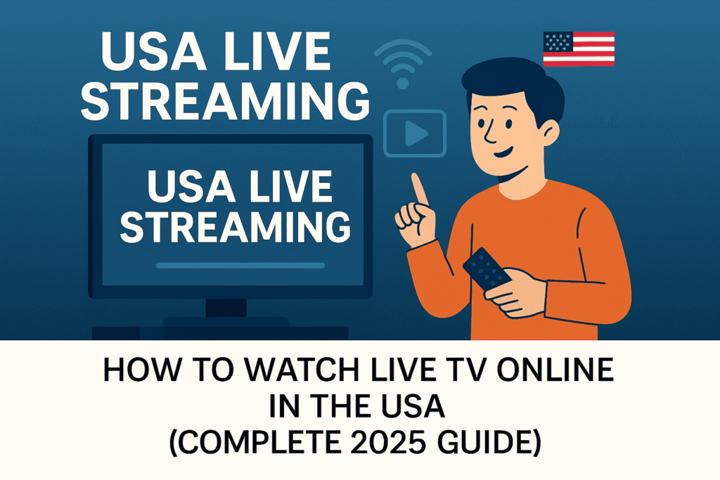 USA Live Streaming: How to Watch Live TV Online in the USA (Complete 2025 Guide) USA Live