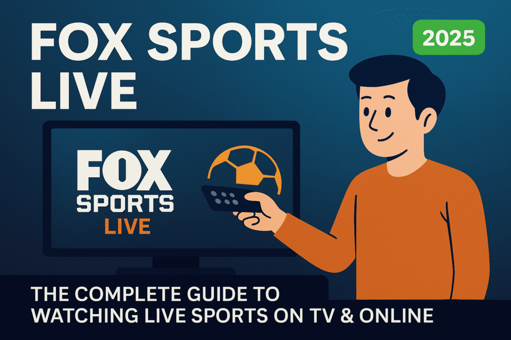 Fox Sports Live: The Complete 2025 Guide to Watching Live Sports on TV & Online fox sports live