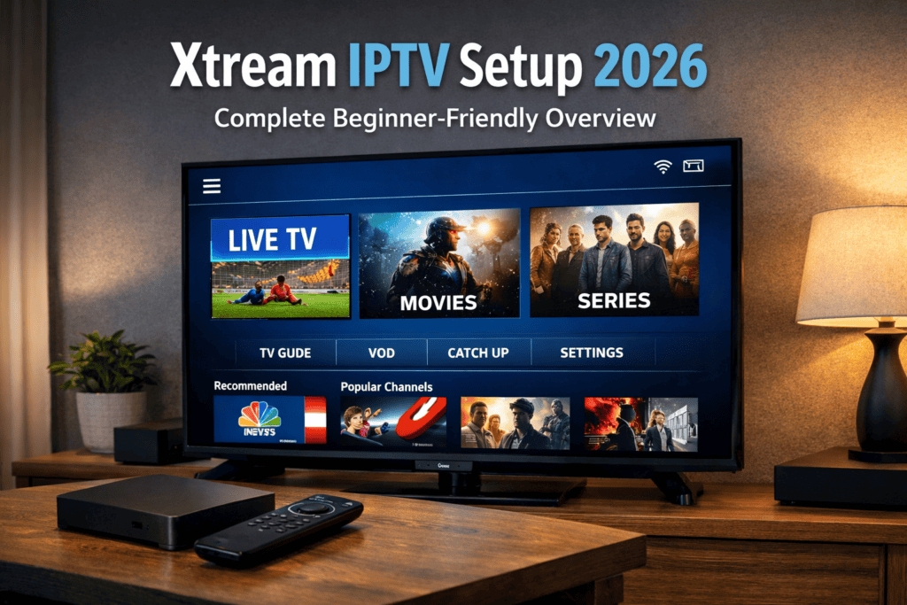 Xtream IPTV Setup 2026