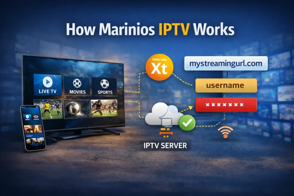 How Marinios IPTV Works