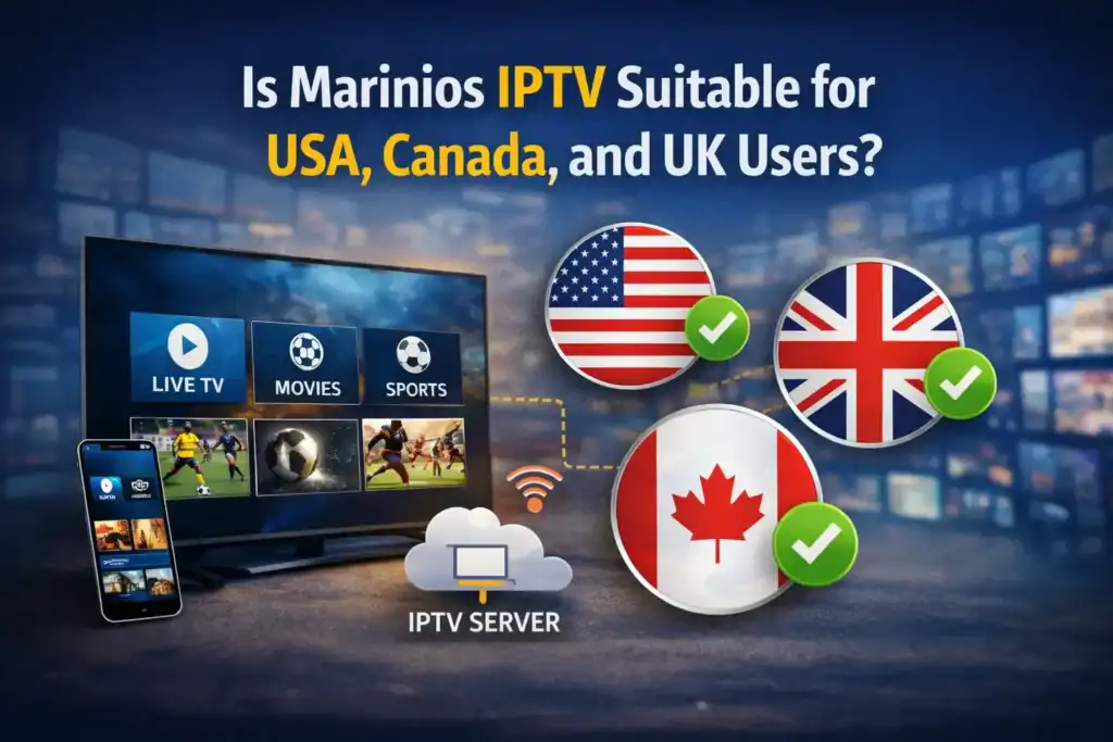 Is Marinios IPTV Suitable for USA, Canada, and UK Users?