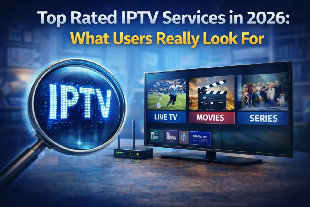 Top Rated IPTV Services in 2026