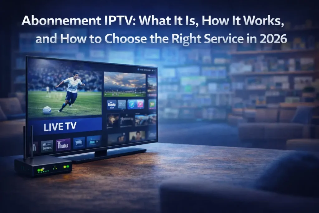 Abonnement IPTV