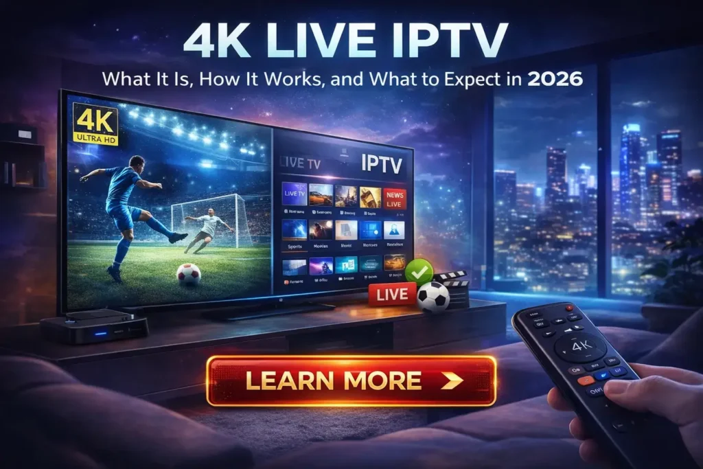 4K Live IPTV