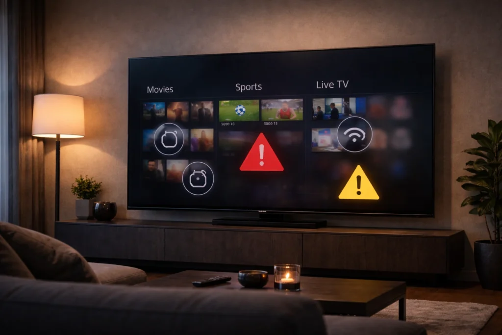 Common Problems with XXX IPTV Services