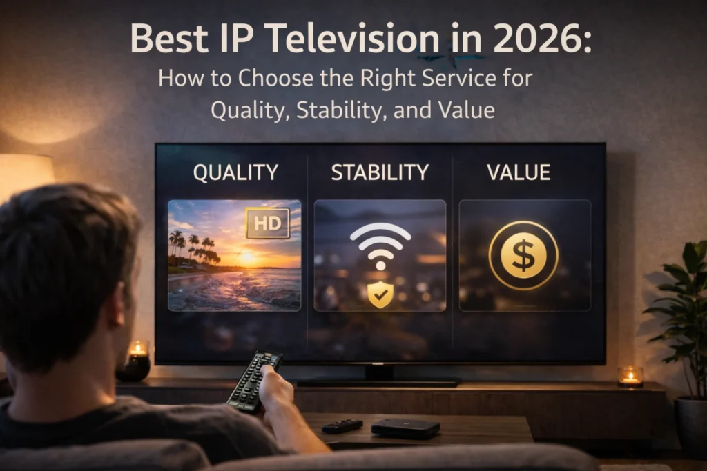 Best IP Television in 2026: How to Choose the Right Service for Quality, Stability, and Value