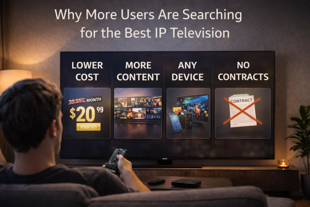 Why More Users Are Searching for the Best IP Television