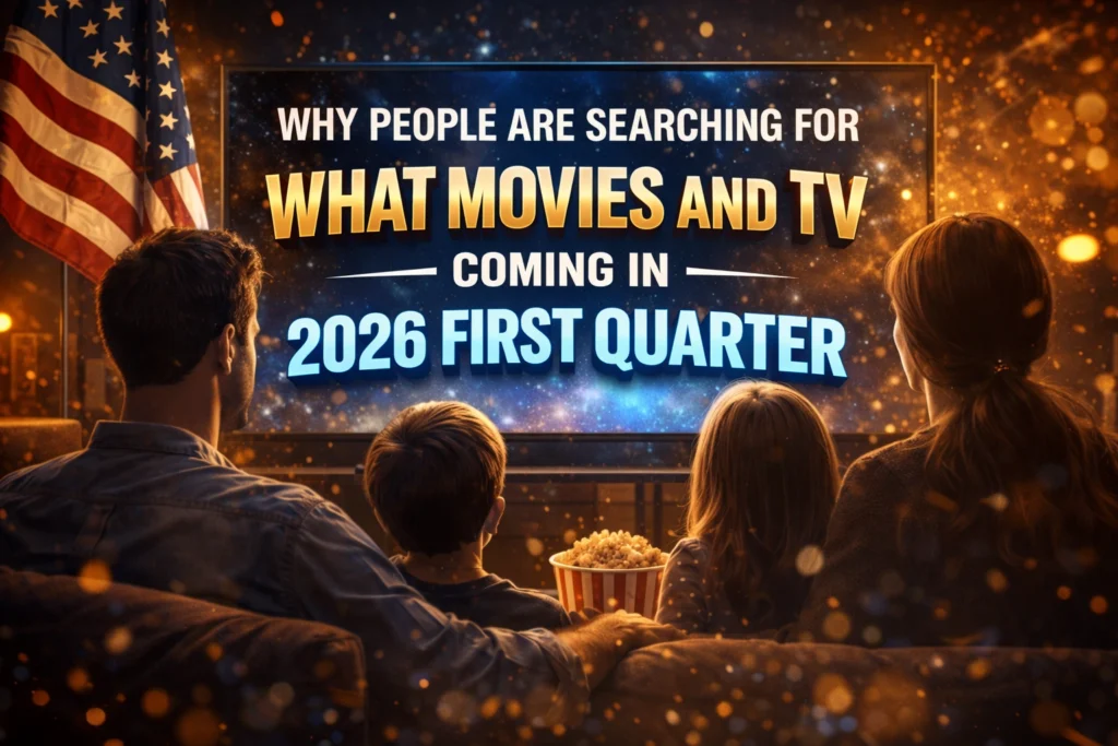 Why People Are Searching for What Movies and TV Coming in 2026 First Quarter