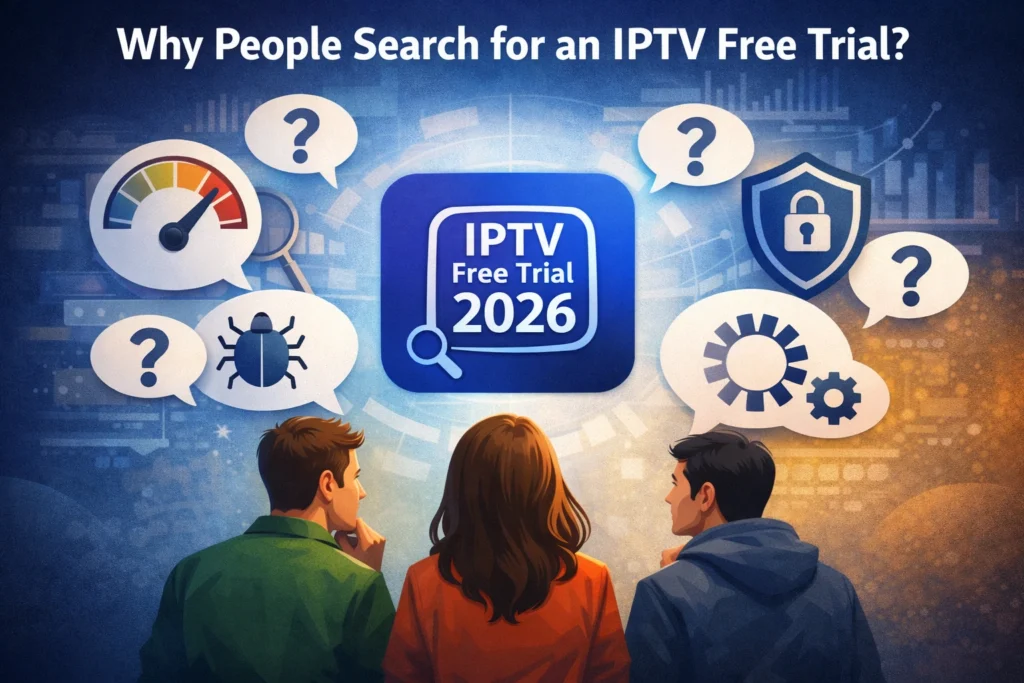 Why People Search for an iptv free trial 