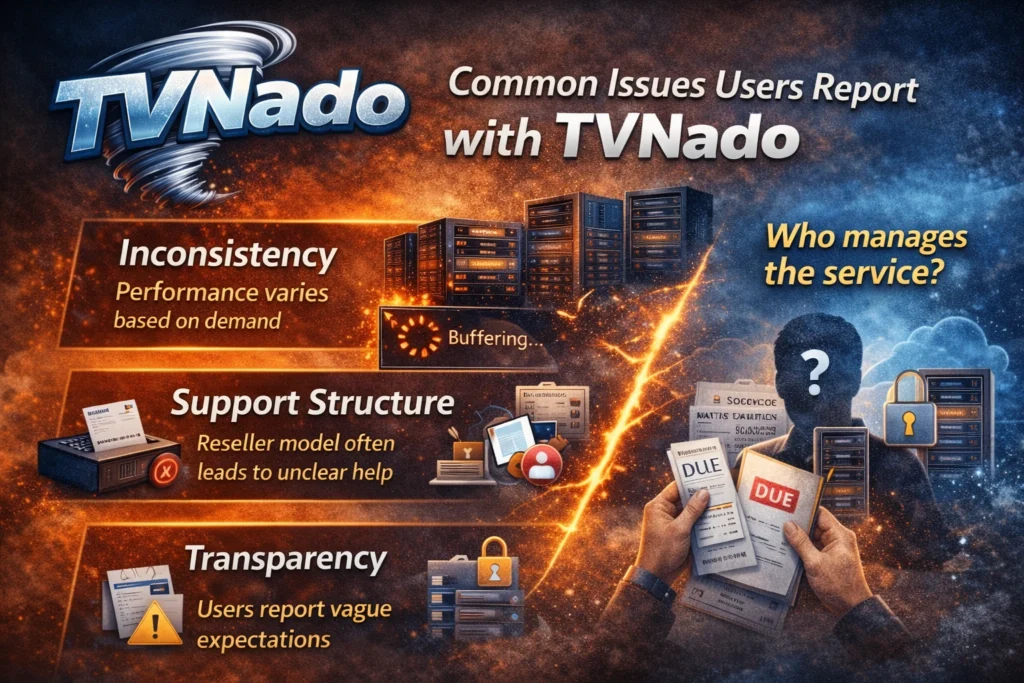Common Issues Users Report with TVNado