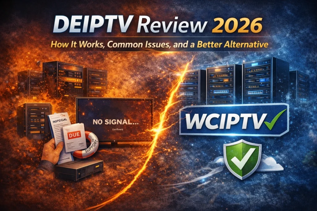 DEIPTV Review 2026: How It Works, Common Issues, and a Better Alternative