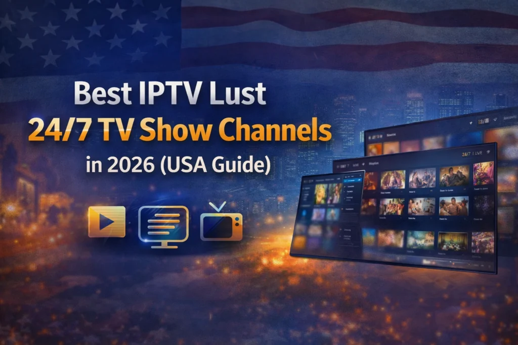 IPTV Lust 24/7 TV Show Channels
