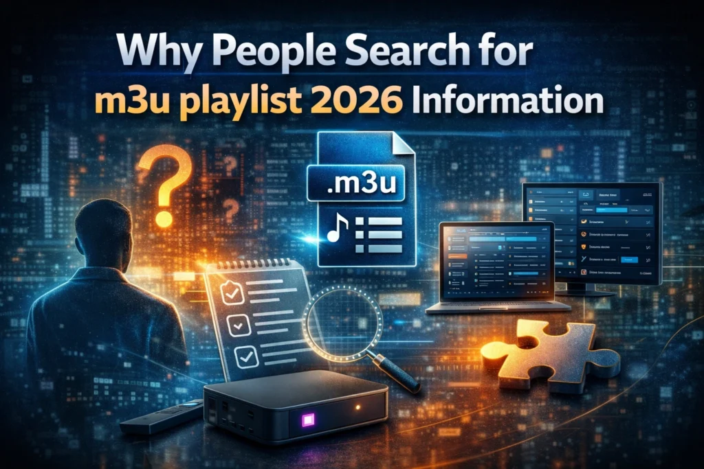 Why People Search for m3u playlist 2026 Information