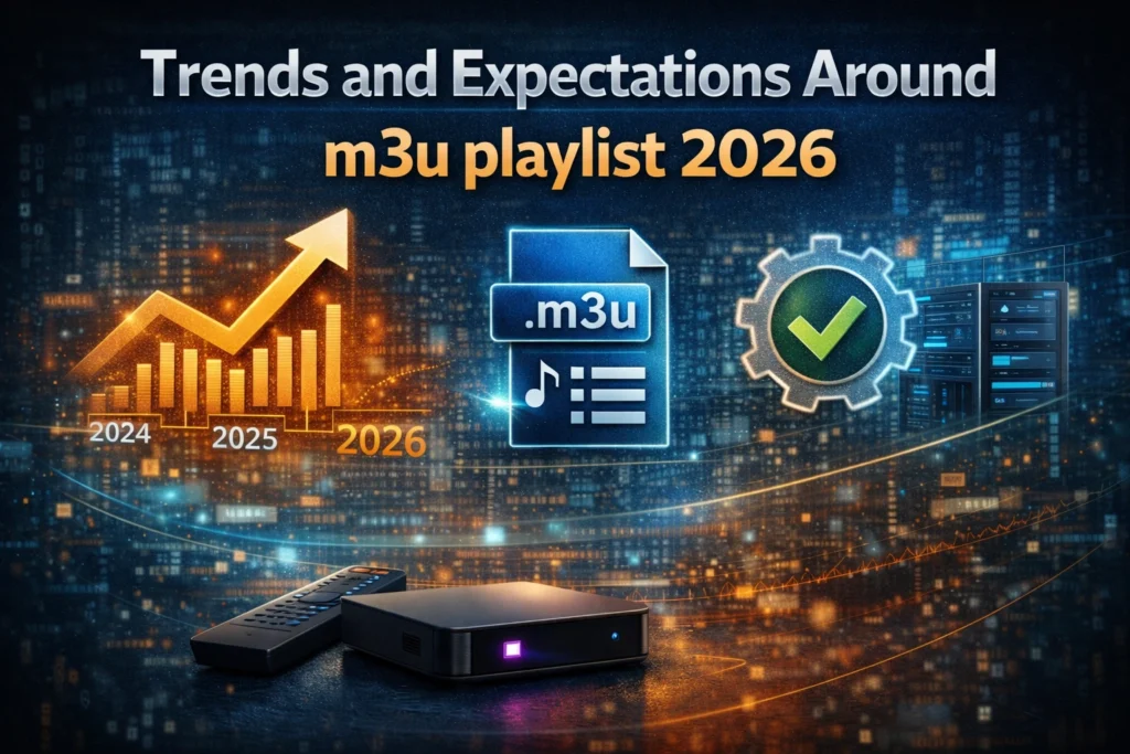 Trends and Expectations Around m3u playlist 2026
