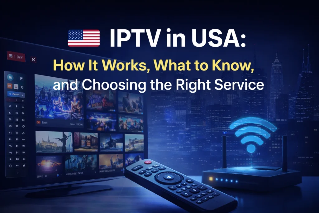 IPTV in USA : How It Works, What to Know, and Choosing the Right Service