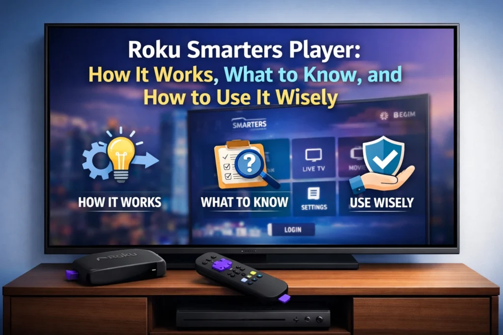 Roku Smarters Player 2026 : How It Works, What to Know, and How to Use It Wisely