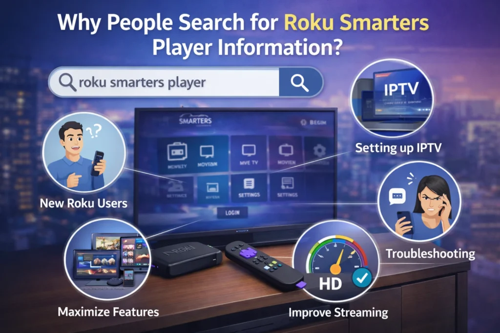 Why People Search for Roku Smarters Player 2026 Information