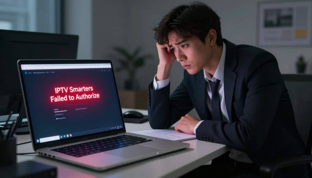 iptv smarters failed to authorize