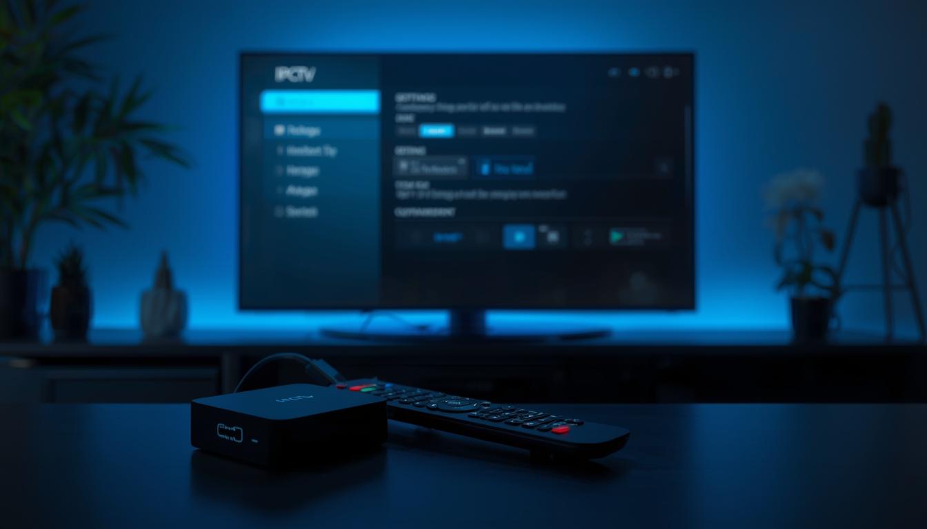 IPTV setup and preparation